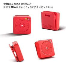 Load image into Gallery viewer, Mighty Vibe Spotify and Amazon Music Player - Bluetooth & Wired Headphones - 1,000+ Song Storage - No Phone Needed - Red