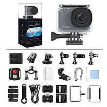 Load image into Gallery viewer, AKASO V50 Pro Native 4K30fps 20MP WiFi Action Camera with EIS Touch Screen 100 feet Waterproof Camera Web Camera Support External Mic Remote Control Sports Camera with Helmet Accessories Kit