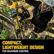 Load image into Gallery viewer, DEWALT 20V MAX* XR Chainsaw, 12-Inch, Tool Only (DCCS620B)