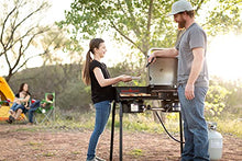 Load image into Gallery viewer, Camp Chef Explorer, Two Burner Stove, Two 30,000 BTU's cast-aluminum burners, Cooking Dimensions: 14 in. x 32 in