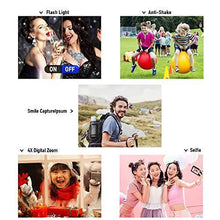 Load image into Gallery viewer, Digital Camera Vlogging Camera with YouTube 30MP Full HD 2.7K Vlog Camera with Flip Screen 180° Rotation with 32GB Memory Card and 2 Batteries (Focus Fixed)