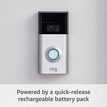 Load image into Gallery viewer, Ring Video Doorbell 2 with HD Video, Motion Activated Alerts, Easy Installation