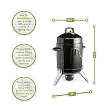 Load image into Gallery viewer, Cuisinart COS-116, Vertical Charcoal Smoker, 16"