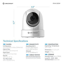 Load image into Gallery viewer, Amcrest 4MP UltraHD Indoor WiFi Camera, Security IP Camera with Pan/Tilt, Two-Way Audio, Night Vision, Remote Viewing, Dual-Band 5ghz/2.4ghz, 4-Megapixel @~20FPS, Wide 120° FOV, IP4M-1051W (White)