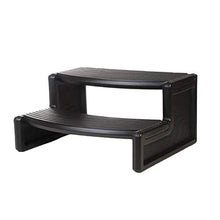 Load image into Gallery viewer, Confer Plastics Resin Multi Purpose Spa and Hot Tub Handi-Step Steps, Black