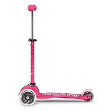 Load image into Gallery viewer, Micro Kickboard - Mini Deluxe LED - Three Wheeled, Lean-to-Steer Swiss-Designed Micro Scooter for Toddlers & Children with Motion-Activated Light-Up Wheels for Ages 2-5 (Pink)