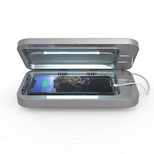 Load image into Gallery viewer, PhoneSoap 3 UV Smartphone Sanitizer & Universal Charger | Patented & Clinically Proven 360 Degree UV Light Disinfector | (Silver)