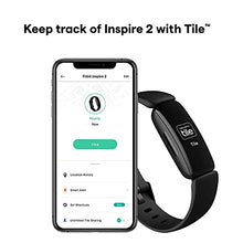 Load image into Gallery viewer, Fitbit Inspire 2 Health & Fitness Tracker with a Free 1-Year Fitbit Premium Trial, 24/7 Heart Rate, Black/Black, One Size (S & L Bands Included)
