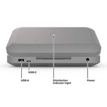 Load image into Gallery viewer, PhoneSoap 3 UV Smartphone Sanitizer & Universal Charger | Patented & Clinically Proven 360 Degree UV Light Disinfector | (Silver)