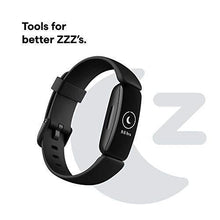 Load image into Gallery viewer, Fitbit Inspire 2 Health & Fitness Tracker with a Free 1-Year Fitbit Premium Trial, 24/7 Heart Rate, Black/Black, One Size (S & L Bands Included)