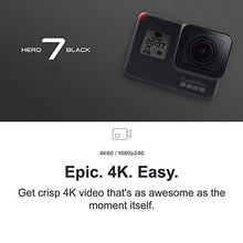 Load image into Gallery viewer, GoPro HERO7 Black + Extra Battery + Super Suit Dive Housing Case - E-Commerce Packaging - Waterproof Digital Action Camera with Touch Screen 4K HD Video 12MP Photos Live Streaming Stabilization