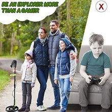 Load image into Gallery viewer, RM RICOMAX Metal Detector for Kids - Kids Metal Detector with LCD Display & Buzzer IP68 Waterproof & 2 Lb Lightweight Best Gift for Kids 24 to 35'' Foldable & Adjustable Kids Metal Detector, Green