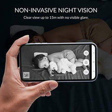 Load image into Gallery viewer, YI 4pc Security Home Camera Baby Monitor, 1080p WiFi Smart Indoor Nanny IP Cam with Night Vision, 2-Way Audio, Motion Detection, Phone App, Pet Cat Dog Cam - Works with Alexa and Google