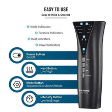 Load image into Gallery viewer, FIT KING Foot and Leg Massager for Circulation with Knee Heat with Hand-held Controller 3 Modes 3 Intensities FT-011A
