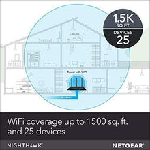 Load image into Gallery viewer, NETGEAR Nighthawk Smart Wi-Fi Router, R6700 - AC1750 Wireless Speed Up to 1750 Mbps | Up to 1500 Sq Ft Coverage & 25 Devices | 4 x 1G Ethernet and 1 x 3.0 USB Ports | Armor Security