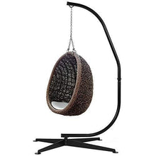 Load image into Gallery viewer, Best Choice Products Metal Hanging Hammock C-Stand for Chair, Porch Swing w/Weather-Resistant Finish, Offset Base, 360-Degree Rotation