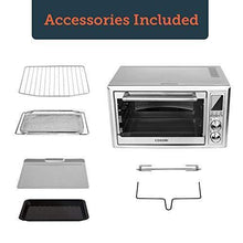 Load image into Gallery viewer, COSORI CO130-AO Air Fryer Toaster Oven Combo 12-in-1 Countertop Rotisserie & Dehydrator for Chicken, Pizza, 100 Recipes & 6 Accessories Included, 30L, Silver