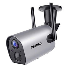 Load image into Gallery viewer, Wireless Outdoor WiFi Security Camera, Rechargeable Battery-Powered Home Security Camera, 1080P Night Vision/Waterproof, PIR Motion Detection, 2-Way Audio, Compatible with Cloud Storage/SD Slot