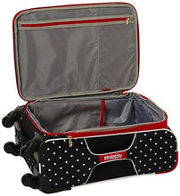 Load image into Gallery viewer, American Tourister Disney Softside Luggage with Spinner Wheels, Minnie Mouse Red Bow, Carry-On 21-Inch
