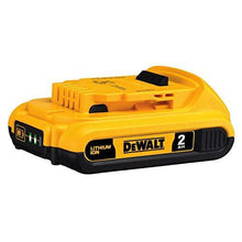 Load image into Gallery viewer, DEWALT 20V MAX Battery, Compact 2.0Ah Double Pack (DCB203-2), Yellow