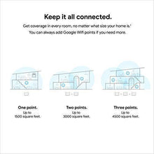 Load image into Gallery viewer, Google Wifi - AC1200 - Mesh WiFi System - Wifi Router - 4500 Sq Ft Coverage - 3 pack