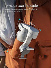 Load image into Gallery viewer, DJI OM 4 - Handheld 3-Axis Smartphone Gimbal Stabilizer with Grip, Tripod, Gimbal Stabilizer Ideal for Vlogging, YouTube, Live Video, Phone Stabilizer Compatible with iPhone and Android