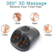 Load image into Gallery viewer, CINCOM Foot Massager with Heat & Air Compression for Foot Deep Shiatsu Kneading Massage with 3 Intensities 2 Modes Auto-Off Timer for Relax
