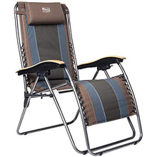 Load image into Gallery viewer, Timber Ridge Zero Gravity Chair Oversized Recliner Padded Folding Patio Lounge Chair 350lbs Capacity Adjustable Lawn Chair with Cup Holder, Headrest, for Outdoor, Camping, Patio, Lawn