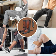 Load image into Gallery viewer, Cunmiso Leg Air Compression Massager with LCD Handheld Controller for Circulation and Relaxation, Foot and Calf Massage Machine with 3 Heat Modes 3 Intensities, 2 Extensions Wraps for Men and Women