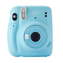 Load image into Gallery viewer, Fujifilm Instax Mini 11 Instant Camera with Case, 60 Fuji Films, Decoration Stickers, Frames, Photo Album and More Accessory kit (Sky Blue)