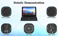 Load image into Gallery viewer, DR. J 17.9" Region Free Portable DVD Player with 6 Hours Rechargeable Battery, Large 15.4“ Screen DVD Player Sync TV Support USB/SD Card and Multiple Disc Formats, High Volume Speaker Black