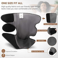 Load image into Gallery viewer, Cunmiso Leg Air Compression Massager with LCD Handheld Controller for Circulation and Relaxation, Foot and Calf Massage Machine with 3 Heat Modes 3 Intensities, 2 Extensions Wraps for Men and Women
