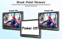 Load image into Gallery viewer, DR. J 17.9" Region Free Portable DVD Player with 6 Hours Rechargeable Battery, Large 15.4“ Screen DVD Player Sync TV Support USB/SD Card and Multiple Disc Formats, High Volume Speaker Black