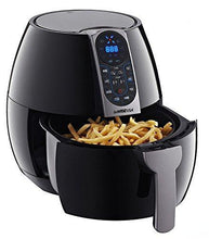 Load image into Gallery viewer, GoWISE USA 3.7-Quart Programmable Air Fryer with 8 Cook Presets, GW22638 - Black