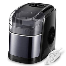Load image into Gallery viewer, FREE VILLAGE Ice Maker Machine for Countertop, Portable Ice Cube Makers, Make 26 lbs ice in 24 hrs,Ice Cube Ready in 5-8 Mins with Ice Scoop and Basket for Home/Office/Bar