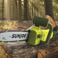 Load image into Gallery viewer, Sun Joe SWJ807E 10 inch 8.0 Amp Electric Convertible Pole Chain Saw, Green