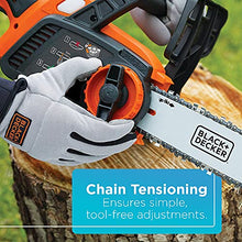 Load image into Gallery viewer, BLACK+DECKER 20V MAX* Cordless Chainsaw Kit, 10-Inch (LCS1020)