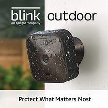 Load image into Gallery viewer, Blink Outdoor - wireless, weather-resistant HD security camera, two-year battery life, motion detection, set up in minutes – 2 camera kit
