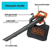 Load image into Gallery viewer, BLACK+DECKER 40V MAX* Cordless Hard-Surface Sweeper with POWERCOMMAND (LSW36)
