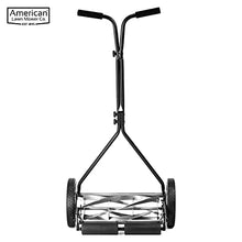 Load image into Gallery viewer, American Lawn Mower Company 1415-16 16-Inch 5-Blade Push Reel Lawn Mower, 16-Inch, 5-Blade, Gray
