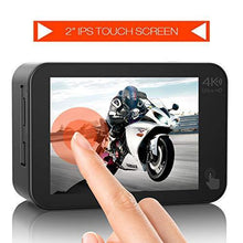 Load image into Gallery viewer, Campark V30 Native 4K Action Camera 20MP EIS Touch Screen WiFi Waterproof PC Webcam with Optional View Angle, 2 1350mAh Batteries and Mounting Accessories Kit