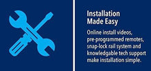 Load image into Gallery viewer, Chamberlain B550 Smart Garage Door Opener- myQ Smartphone Controlled - Ultra Quiet & Strong Belt Drive with MED Lifting Power, Wireless Keypad Included, Blue