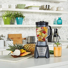 Load image into Gallery viewer, Oster Pro 1200 Blender with Professional Tritan Jar and Food Processor attachment, Metallic Grey