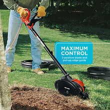 Load image into Gallery viewer, BLACK+DECKER 2-in-1 String Trimmer / Edger and Trencher, 12 -Amp (LE760FF)