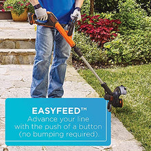 Load image into Gallery viewer, BLACK+DECKER 20V Max String Trimmer/Edger, 12-Inch (LSTE525)