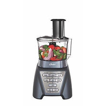 Load image into Gallery viewer, Oster Pro 1200 Blender with Professional Tritan Jar and Food Processor attachment, Metallic Grey
