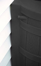 Load image into Gallery viewer, Good Ideas Rain Wizard 50 Gallon Plastic Outdoor Home Rain Barrel Water Storage Collector with Brass Spigot and Flat Back Design, Black