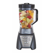 Load image into Gallery viewer, Oster Pro 1200 Blender with Professional Tritan Jar and Food Processor attachment, Metallic Grey