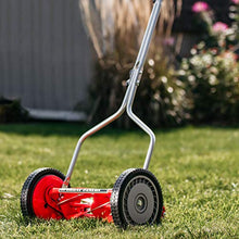 Load image into Gallery viewer, Great States 304-14 14-Inch 5-Blade Push Reel Lawn Mower, 14-Inch, 5-Blade, Red