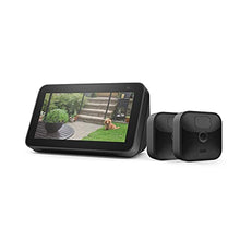Load image into Gallery viewer, Blink Outdoor 2 Cam Kit bundle with Echo Show 5 (2nd Gen)